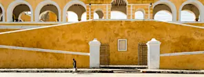 Yellow building