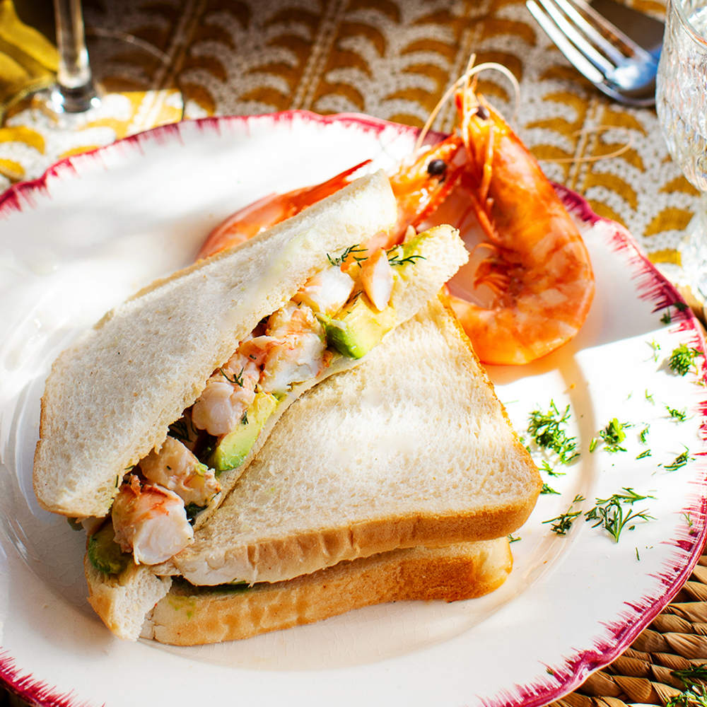The Ultimate Wild Shrimp Sandwich